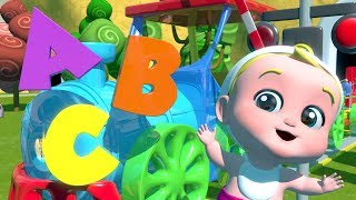 El abecedario para niños | abc tren | alfabetos en español | Learn Abc