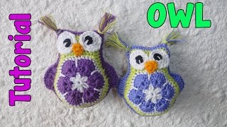 Совушка Вязание крючком The Owl Crochet