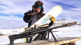 The Barrett 416 in SUB ZERO temperatures!!!