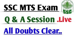 Q&A SSC MTS EXAM 2016 ASK YOUR QUESTION