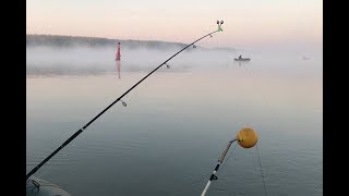 Рыбалка на спиннинг с лодки. Сумасшедший клев. Дон 2019 декабрь.