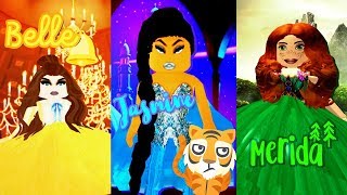 DISNEY PRINCESS TRANSFORMATION! Roblox Royale High w/ Ashleyosity