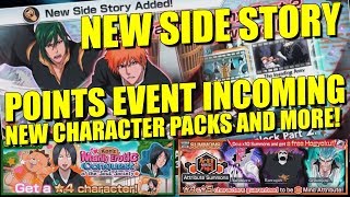 Bleach Brave Souls NEW POINTS EVENT, SIDE STORY and CHARACTER PACKS INCOMING