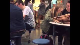 Skittle thrown into Ass Crack