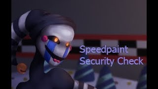 Fnaf 6 Speedpaint | Security Check