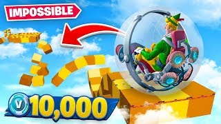*IMPOSSIBLE* Fortnite Hamster Ball Parkour Race!