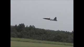 RC T-38 flight