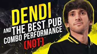 Dendi and the best pub combo performance (not)