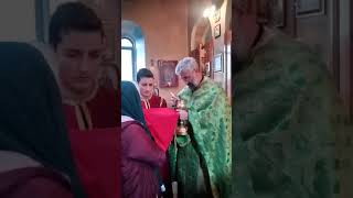 с ДАГВА служба Церковь 11 04 2020 Τάκοβα დაგვა Кобулети ქობულეთი Видео სულხან ნიჟარაძე