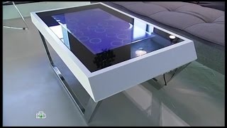 Интерактивный стол. НТВ, Квартирный вопрос, проект «Кухня с умным столом»