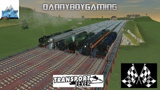 Transport Fever At The Races Steam Power Haulage  Race 2 On The Gottard Map