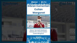 SHOIRT Gibran Tak Hadiri Deklarasi KIM dan PSI, Asik Komentari Cuitan Warganet
