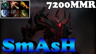 Dota 2 - SmAsH 7200MMR Plays Shadow Fiend vs Arteezy Storm Spirit 7700MMR - Ranked Match Gameplay