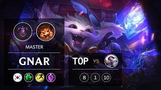 Gnar Top vs Fiora - KR Master Patch 9.6