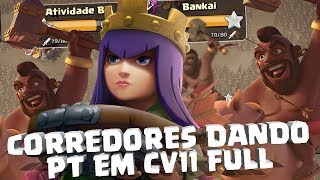 PT DE CORREDORES EM CV 11 FULL - CLASH OF CLANS