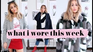 WHAT I WORE THIS WEEK | FASHION SLAVE // SOPHIE MILNER