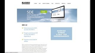 SDE / Software di dimensionamento ENFC