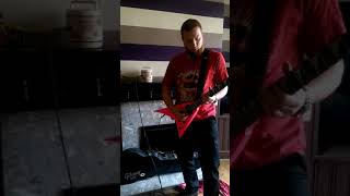 Jackson JS1X RR Minion Neon Pink through Custom Jam Jar Amp