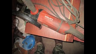 HILTI AG-230-24D УШМ, перемотка якоря.