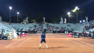 [COURT LEVEL] Marin Cilic - Ryan Harrison (Internazionali Bnl d'Italia 2017) (HD)