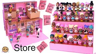 LOL Surprise Store Shop Display Case with Exclusive Blind Bags