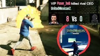 LEVEL 4 DESTROYS A BAD TRYHARD!! (GTA 5 ONLINE)