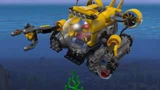 Обзор конструктора LEGO® CITY Deep Sea Глубоководная подводная лодка 60092 - ЛЕГО Мир