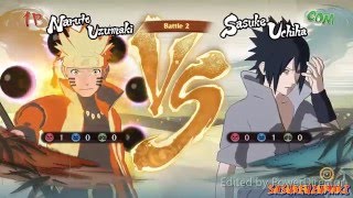 Naruto Ultimate Ninja Storm 4 - Six Paths Naruto Vs Rinne Sharingan Sasuke