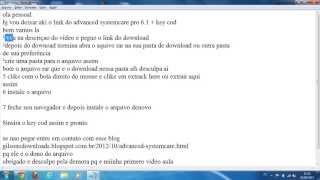 advanced systemcare 6.1 pro + serial key