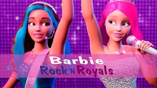 Отрывки из мультфильма Барби Рок- принцесса (Barbie Rock'n Royals)