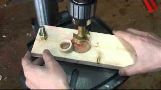 JETボール盤小改良　Small improvementｓ of JET Drilling machine