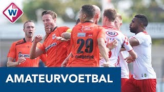 Opstootje bij dug-out in duel Katwijk - Kozakken Boys - OMROEP WEST SPORT