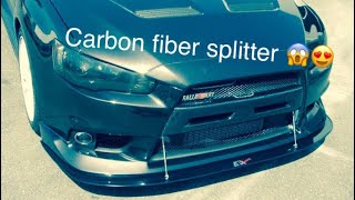 Diy Carbon fiber Front Splitter