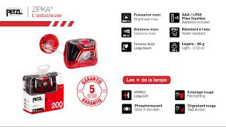 Zipka - Petzl Lampe frontale simple et ultra-compacte