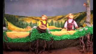 Кукольный Спектакль - Три Поросенка Puppet show 3 piglets