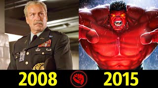 ? Красный Халк - Эволюция (2008 - 2015) ! Все Появления Генерала Росса ?!