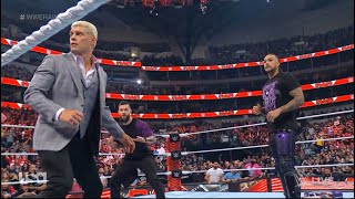 Cody Rhodes interrupts Judgement Day WWE Raw October 23 2023