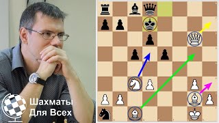 Шахматы. Почти ГРОССМЕЙСТЕР раздавлен уже В ДЕБЮТЕ!