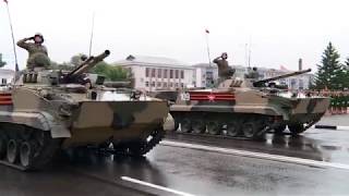 Парад к 75-летию Победы в Великой Отечественной войне в Белогорске