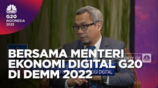 Deklarasi Bersama Menteri Ekonomi Digital G20 di DEMM 2022