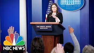 White House Press Briefing - April 13, 2018 | NBC News