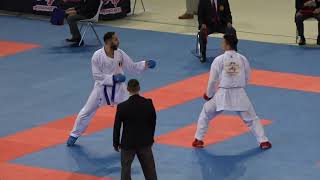 Premier League 2019 Madrid Male-84 Araga Ryutaro (JPN) vs Bougriene Anouar (BEL)