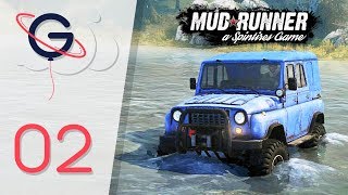 SPINTIRES MUDRUNNER FR #2 : Réparation et ravitaillement !
