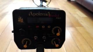 Pirate apolonia gold pro  metal detector air test