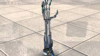 Endoarm V2.0 test (Kompas 3D Artisan Rendering)