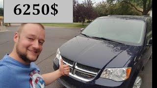 Покупаем Dodge Caravan 2014 на аукционе за 6250$