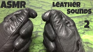 ASMR | Leather Sounds | Scorpion Leather Gloves