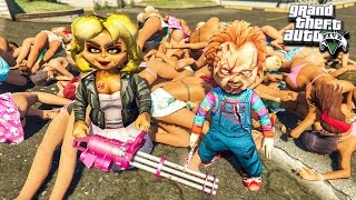 ГТА 5 МОДЫ КУКЛА НЕВЕСТА ЧАКИ АТАКУЕТ GTA 5! ОБЗОР МОДА В GTA 5 ИГРЫ ГТА МИР ВИДЕО GTA (GTA 5 МОДЫ)