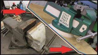 Ремонт советских тисков - идеальная реставрация / vise restoration