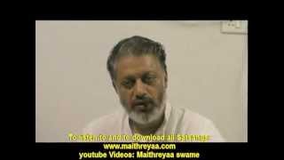 Ending of illusory objectivity is the dawn of enlightenment. (Tamil) (HwST00245)